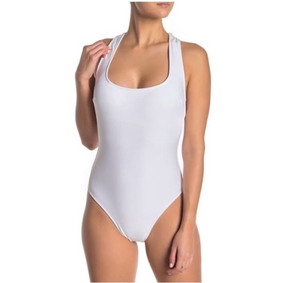 Rachel Rachel Roy Strappy Back Maillot Swimsuit - Picture 1 of 7